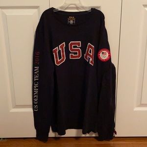 Polo Ralph Lauren USA 2016 Olympics Long Sleeve T
